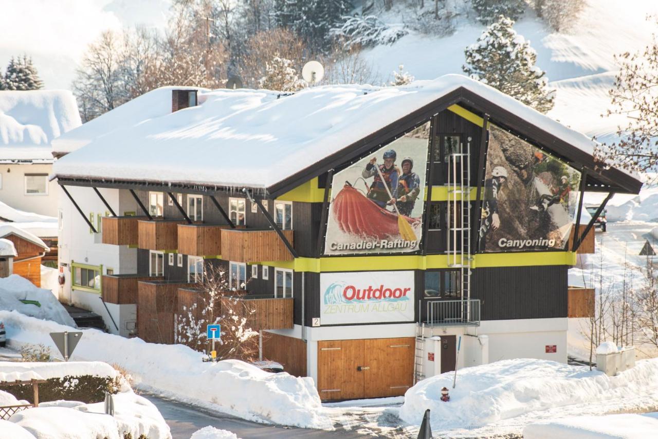 Outdoor Zentrum Allgaeu- Hostel Bihlerdorf Bagian luar foto